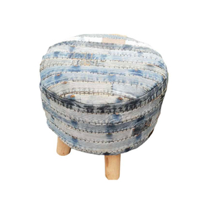 Modern Indoor <b>Home</b> Stylish Furniture Round Poufs Luxury Indoor <b>Home</b> Decorative Poufs From Wholesale Supplier - Product Image 3