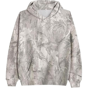 Nueva llegada de las mujeres Casual Jerseys Trendy Camo Fleece Sudadera con capucha de manga larga de gran tamaño de diseño para el invierno de alta calidad Streetwear - Product Image 6