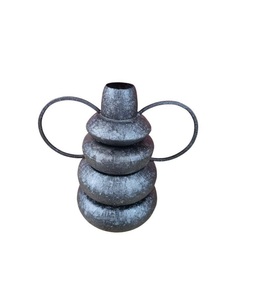 Florero de Metal de hierro antiguo, estilo artístico para bodas, para el hogar, oficina, cafetería, Hotel, sala de exposición, diseño - Product Image 4