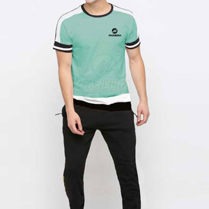 T-shirt décontracté pour homme de haute qualité 100% coton, léger, respirant, écologique, séchage rapide, couleur unie, manches courtes - Product Image 4