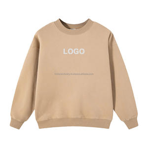 เสื้อสเวตเตอร์คอกลมแขนยาวสำหรับผู้ชายเสื้อสเวตเชิ้ตคอกลมแขนยาวทำโลโก้ได้ตามต้องการ OEM - Product Image 6