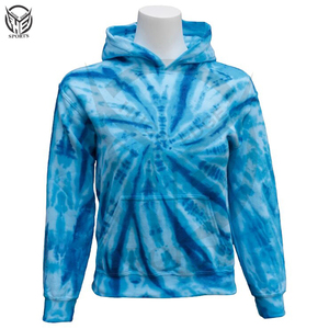 Matériau premium de haute qualité meilleur design hiver chaud prix de gros Tie Dye Hoodie pour hommes. - Product Image 6