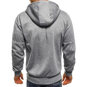 Ropa personalizada de trabajo al por mayor de fábrica de ropa en blanco Sudadera con capucha todo sólido liso en blanco pulóver con capucha lavada con ácido para adultos - Product Image 4