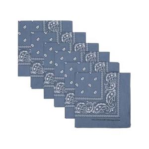 Bandana carré en coton imprimé, foulard et écharpe légère pour hommes et femmes, accessoire de mode pour le quotidien - Product Image 1