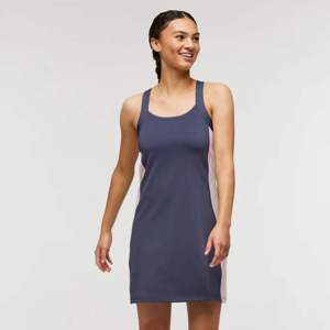 OEM Custom Women's Casual Athletic Dress Sleeveless Racerback Stretch Fit Eco-Friendly Spandex Material Natural Waistline Plain - Product Image 3