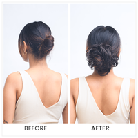 HairOriginals Scrunchie ouvert noir naturel