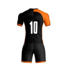 Uniforme de Fútbol de Alta Calidad a Precio de Mayoreo en Existencia, Colores Personalizados, Logotipo, Transpirable, 100% Poliéster, Mangas Cortas, Conjuntos Unisex - Product Image 6