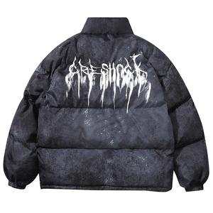 OEM 2026 Color personalizado Cremallera hasta Nuevo diseño Logotipo personalizado Impreso Chaqueta acolchada para la venta Abrigos y chaquetas acolchados para hombre - Product Image 2