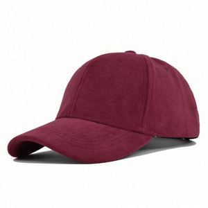 Gorras de Gamuza con Logotipo Personalizado al por Mayor, Gorras Lisas Unisex, Gorras de Béisbol de Gamuza de Color Sólido - Product Image 5