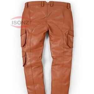 กางเกงหนังแท้น้ำหนักเบาปรับแต่งได้สำหรับผู้ชายและผู้หญิง - Product Image 2