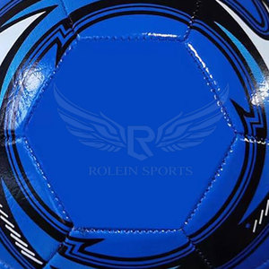 Ballon de football personnalisé avec logo, cousu à la machine, en cuir PU durable, pour matchs et entraînements - Product Image 6