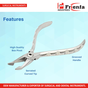 Pince à plier les fils dentaires, pince Weingart, instruments orthodontiques en acier inoxydable de haute qualité - Product Image 3