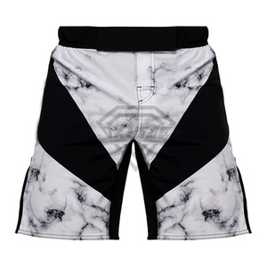 Pantalones Cortos de Entrenamiento MMA de Alto Rendimiento para Hombre, Logotipo Personalizado, Ropa de Artes Marciales, Ropa Deportiva para Gimnasio, Pantalones Cortos de MMA Cómodos para Fitness - Product Image 2