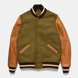 Vêtements en gros, veste de baseball originale, vêtements d'extérieur pour hommes, décontractée, avec des patchs de lettres, logo d'équipe scolaire, bomber, vestes universitaires personnalisées - Product Image 6