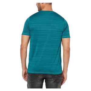 Chemise de sport pour homme en toile de haute qualité, coupe régulière, respirante, séchage rapide, pour la salle de sport, l'entraînement en plein air, la course à pied, la remise en forme, été - Product Image 4