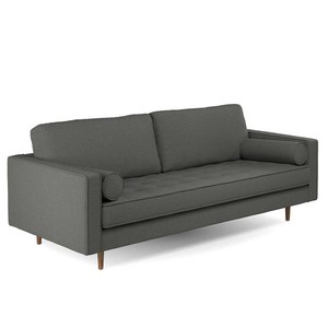 Sofa Set with 3 Upholstered Seats <b>Square</b> Shape 13 Cushions 180x82cm Home Furniture Living Room Use SFB68052 - Product Image 1