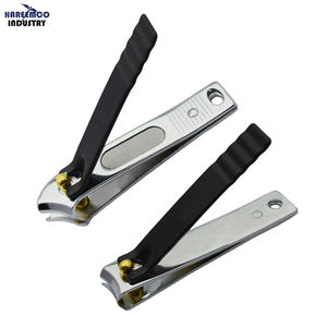 Ensemble professionnel de coupe-ongles et de lime à ongles en acier inoxydable avec lame incurvée, robuste, pour le soin des bébés - Product Image 1