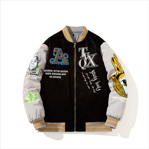 Últimos diseños Chaqueta Varsity para hombres Alta calidad Cómoda Tasa razonable Top Trending Men Varsity Jacket - Product Image 1