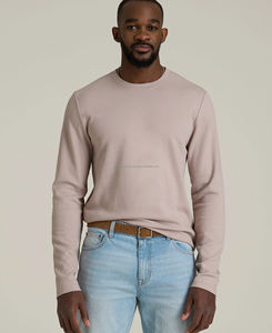 Sudadera Térmica de Estilo Vintage de la Mejor Calidad para Hombre, Cómoda, Transpirable, con Patrón Sólido, Bordada, Forrada, XXS, 100% Algodón - Product Image 1