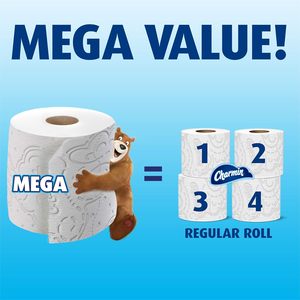 Papel Higiénico Charmin Ultra Suave, 4 Mega Rollos = 16 Rollos Regulares - Product Image 4