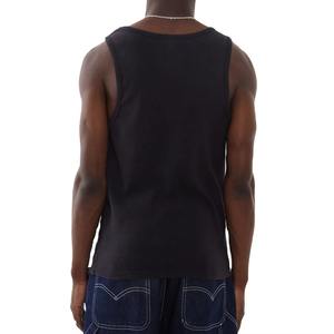 Débardeur en coton uni | Vêtements décontractés confortables | Gilet sans manches unisexe pour les tenues d'été - Product Image 4