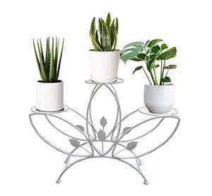 3 Tier Planter Rack Flower <b>Pot</b> Shelf in Antique Leaf Design Flower <b>Pot</b> Rack Decoration Home Garden Balcony In High Quality - Product Image 6