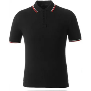 2025 été pour hommes pour polo vêtements de travail d'entreprise haut de gamme avec col rabattu et T-shirt imprimé décontracté haut à motif solide - Product Image 2