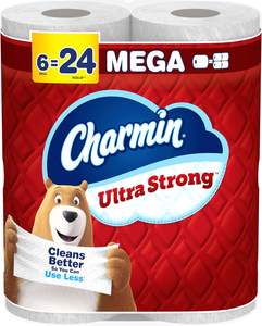Papier toilette Charmin-Ultra Strong, 6 méga rouleaux = 24 rouleaux standard - Product Image 5
