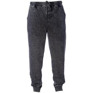 Ensemble Jogging Homme en Coton Léger Brodé Délavé à l'Acide Coupe Classique Personnalisée Pantalon de Jogging Évasé Style Streetwear Vêtement de Travail Décontracté - Product Image 1