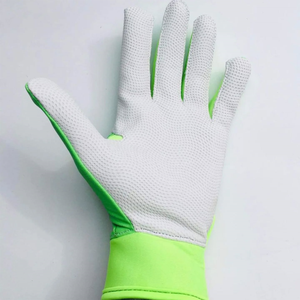 Gants de frappeur professionnels en cuir au design personnalisé peau douce poignée antidérapante respirante et durable pour les jeunes adultes baseball softball - Product Image 3