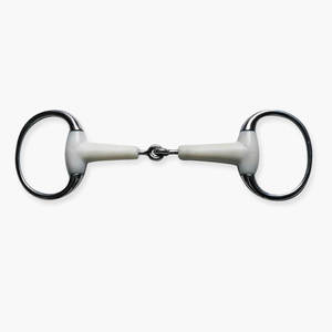 Eggbutt Snaffle Flexi 19mm Acero inoxidable Bits de caballo de alta calidad 2025 - Product Image 1
