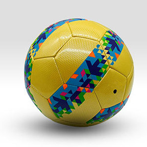 Ballon de football miniature de haute qualité pour enfants – Cuir PU jaune, cousu à la machine, pour entraînement et match, durable et personnalisable - Product Image 6