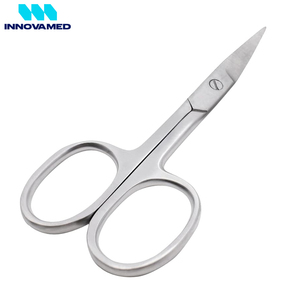 Ciseaux à ongles à lame courbée de qualité supérieure, utilisations multiples, acier inoxydable, ciseaux chirurgicaux pour pédicure, podologie - Product Image 3