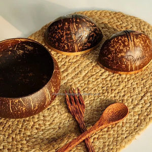 ชามมะพร้าวทำด้วยมือเครื่องครัวที่ยั่งยืน - Product Image 6