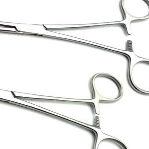 Pinces hémostatiques professionnelles 14/16/18 cm en acier inoxydable, porte-aiguilles, pinces à moustiques, instruments chirurgicaux - Product Image 5
