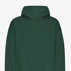 Sweat à capuche zippé en molleton français double couche en coton 400 g/m², coupe classique, uni, teinture unie, pour l'hiver - Product Image 6