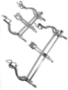 เครื่องมือผ่าตัดแบบแมนนวล Balfour ทำจากสแตนเลสสำหรับสัตวแพทย์  รับทำโลโก้และฉลากส่วนตัว โครงสร้างโลหะ ขายส่ง - Product Image 2