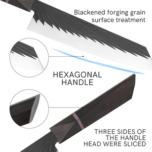 Venta al por mayor personalizado de calidad superior OEM ODM servicio profesional Chef cuchillo de alta calidad de acero inoxidable al carbono cuchillos de cocina - Product Image 3