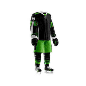 Uniformes de Hockey sobre Hielo al Por Mayor, Logotipo Personalizado, Uniformes Deportivos Casuales para Equipos, Uniformes de Hockey sobre Hielo Sublimados de Pakistán - Product Image 2