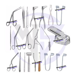 Juego de Instrumentos Quirúrgicos ENT SMR de 21 Piezas de Acero para Resección Submucosa y Septoplastia, Kit Completo de Cirugía ORL Profesional - Product Image 6