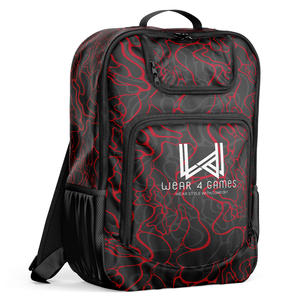 Mochila deportiva personalizada con cremallera y patrón impreso, Bolsa multiusos para jóvenes, almacenamiento de zapatos de fútbol, almacenamiento de fútbol, baloncesto - Product Image 4