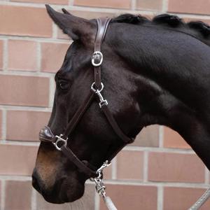 Adjustable horse halter durable build for safe handling training stable control comfort fit and daily equestrian <b>care</b> use - Product Image 6