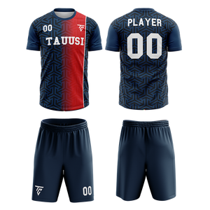 Maillot et kit d'uniformes d'équipe de football unisexes personnalisés Uniforme d'équipe de football par sublimation Été de sport pour hommes Chemise et haut - Product Image 2
