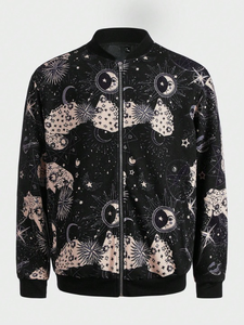 Blouson aviateur homme personnalisé nouveau style de haute qualité - Product Image 2