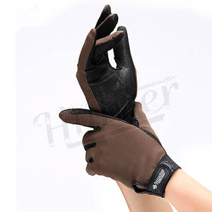 Gants d'équitation en cuir équestre sur mesure équipement de sport à prise serrée populaire avec logo en vente - Product Image 5