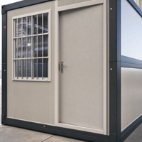 Maison conteneur pliable prête à être expédiée, conteneur de chargement, maison modulaire préfabriquée en kit, vente en gros directe usine