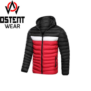 Veste d'hiver matelassée unisexe de haute qualité en toile imperméable et respirante, design à bulles, capuche brillante amovible - Product Image 5