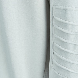 Sweat à capuche unisexe en coton éponge français de haute qualité pull d'hiver sweat brodé épaule tombante col rond hommes unisexe - Product Image 6