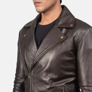 <b>jacket</b> for <b>man</b> pu leather warm stylish comfortable durable winter fashion outerwear custom bulk supply professional coat - Product Image 5