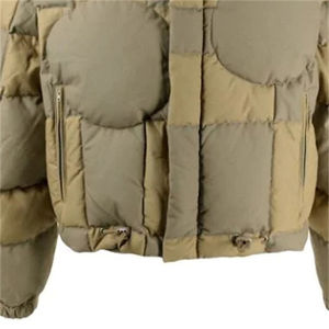Femmes léger vers le bas doudoune manteau capuche court matelassé conception hiver Softshell matériel 100% Polyester fourrure décoration - Product Image 5